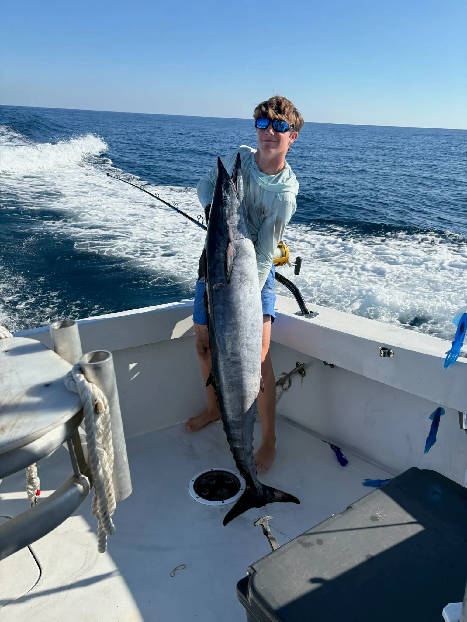 Charter fishing adventure in the Gulf of America off Orange Beach Alabama